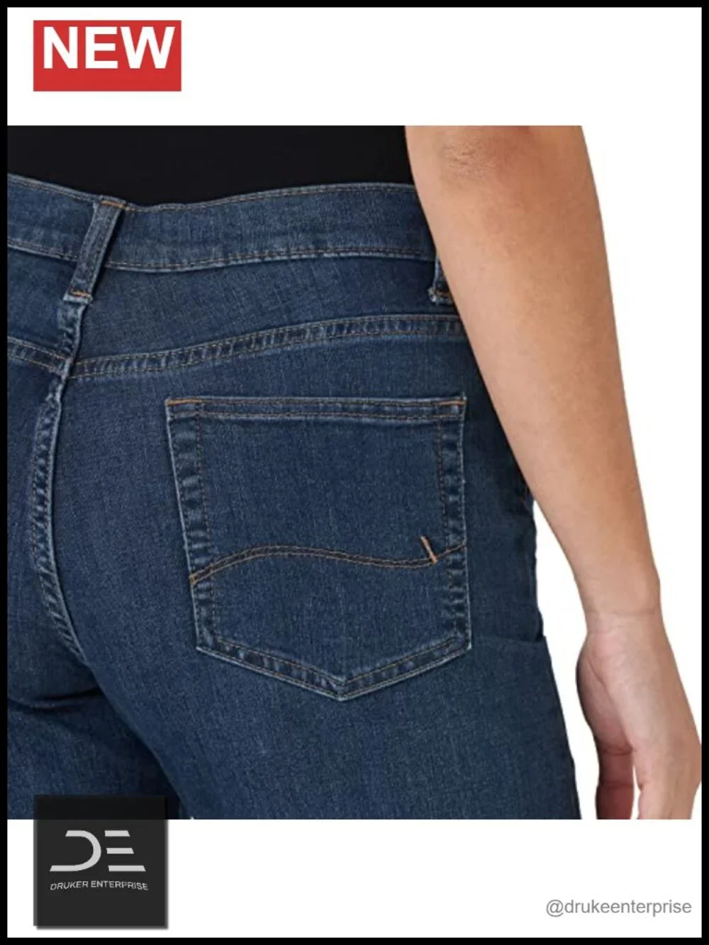 Relaxed Fit Bermuda Shorts Denim Mid-Rise 10in Inseam 5 Pockets